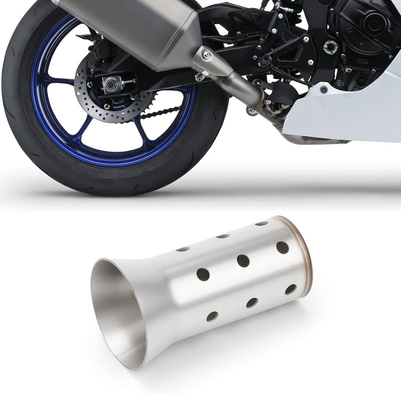 RIDLOG Motorcycle DB Killer 51mm Universal Muffler Silencer Baffle Removable Noise Eliminator Motorcycle Exhaust Pipe Muffler Fit for Harley Honda Kawasaki Suzuki Yamaha - Image 1
